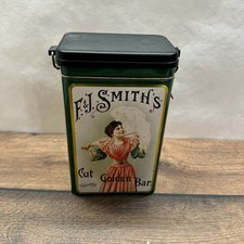 FJ Smith&rsquo;s Cut Golden Bar Blechdose Tin Box Haushalt K&uuml;che Kitchen Vintage Deko