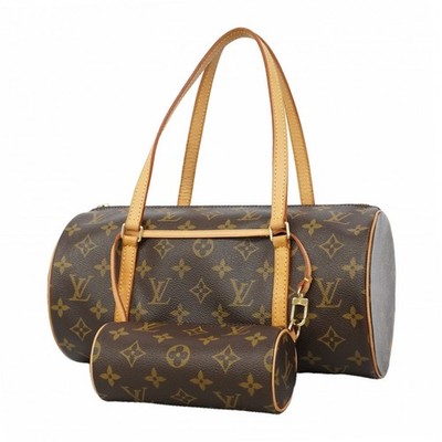 Auth [6gc3693] LOUIS VUITTON Handbag Monogram Papillon 30 M51385 Brown [Pre-...