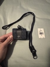 NWT Defect Michael Kors AirPods Case with Lanyard