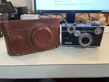 Vintage Argus C3 35mm Rangefinder Camera The Brick W/50mm F/3.5 Cintar Lens