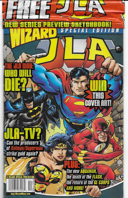 WIZARD SPECIAL EDITION Magazine (c2000) + Making of HOURMAN Insert [SEALED COPY]