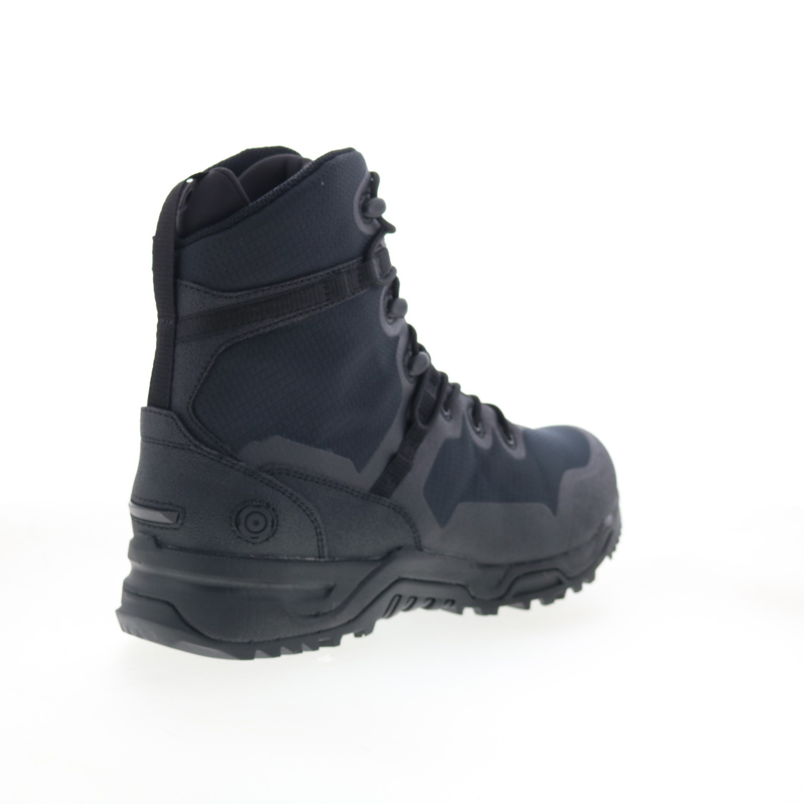 Original Swat Alpha Fury 8" Side-Zip EN 177501 Mens Black Wide Tactical Boots