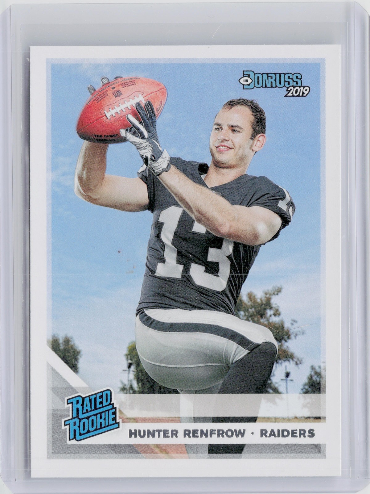 2019 Donruss Hunter Renfrow RC #340 Raiders