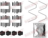 ZubehÖRsatz Scheibenbremsbelag Hinten Quick Brake 109 0060 FÜR Hyundai KIA