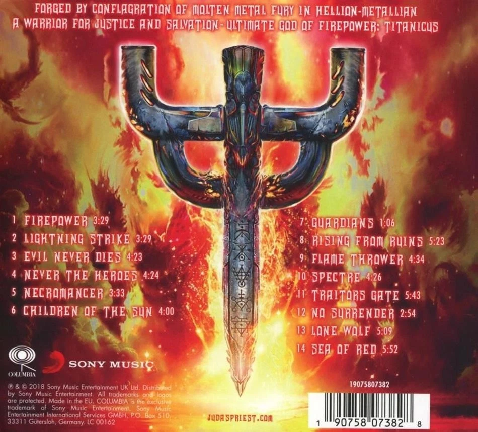JUDAS PRIEST CD FIREPOWER DELUXE DIGIBOOK EDITION NEU !!! - Bild 2 von 3