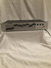 Klark-Teknik DN 300 1-Channel Graphic Equalizer, 2U Rackmount, XLR, Lift
