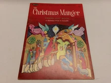 Whitman Christmas Manger Press Out Book Paper Nativity Scene 1966 Vintage