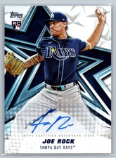 2026 Topps Joe Rock #BSA-JR Baseball Stars Auto (RC) Rookie Card Tampa Bay Rays