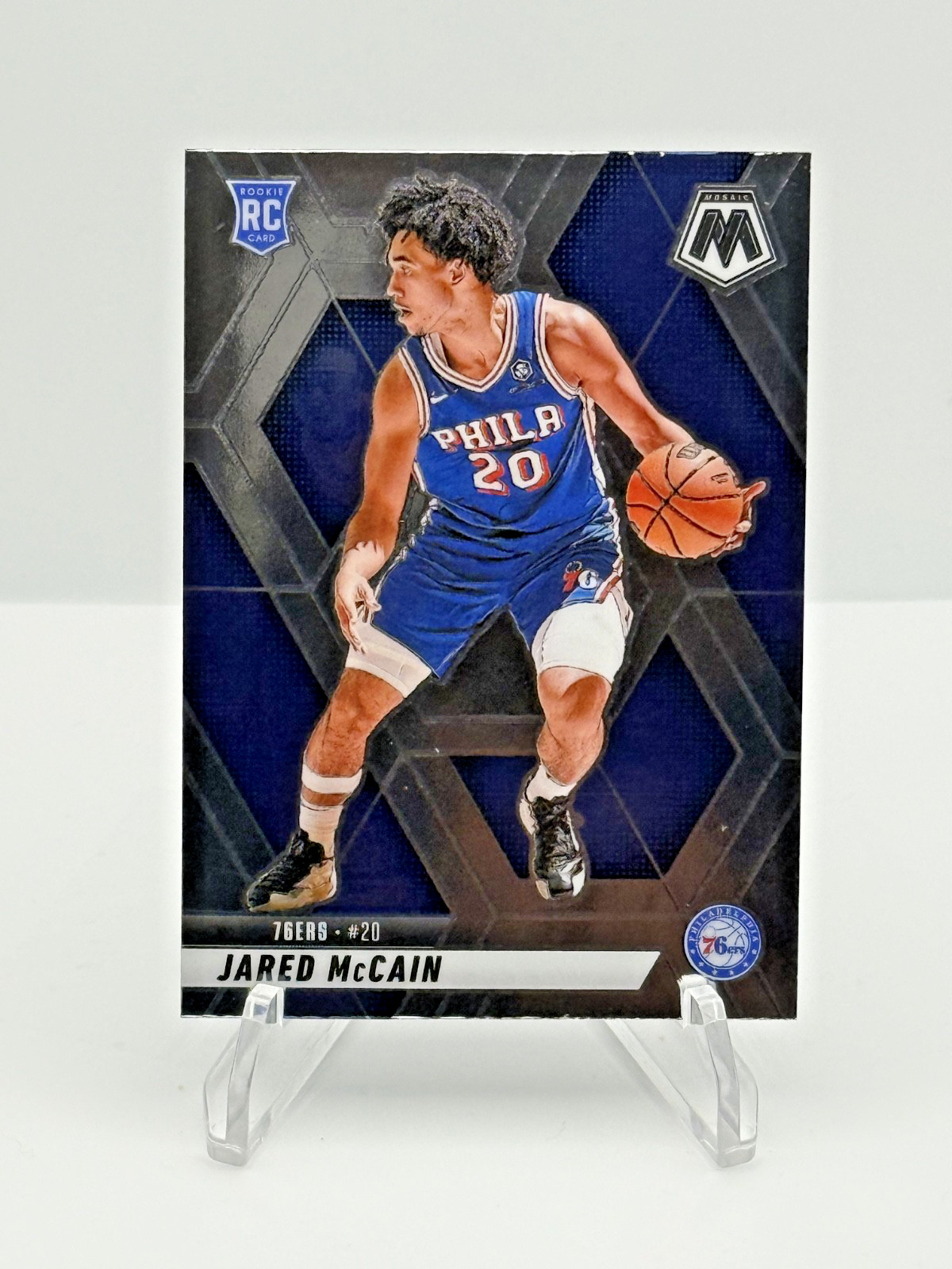 2024-25 Panini Mosaic - Jared McCain #228 (RC) Philadelphia 76ers