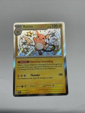 🌟Raichu 132/091 Shiny Rare SV: Paldean Fates Pokemon Card
