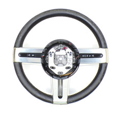 Ford 05-09 Mustang V6 V8 Gt Black Leather Steering Wheel Oem Ford 05-09 Mustang V6 V8 Gt Black Leather Steering Wheel Oem