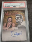 2025 Topps Finest WWE DIESEL Auto Finest Masters - AU-GOLD PSA 8