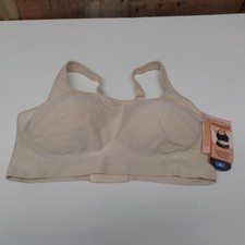 Shapermint Essentials Everyday Comfort Straps Wireless Shaping Bra Beige Size XL