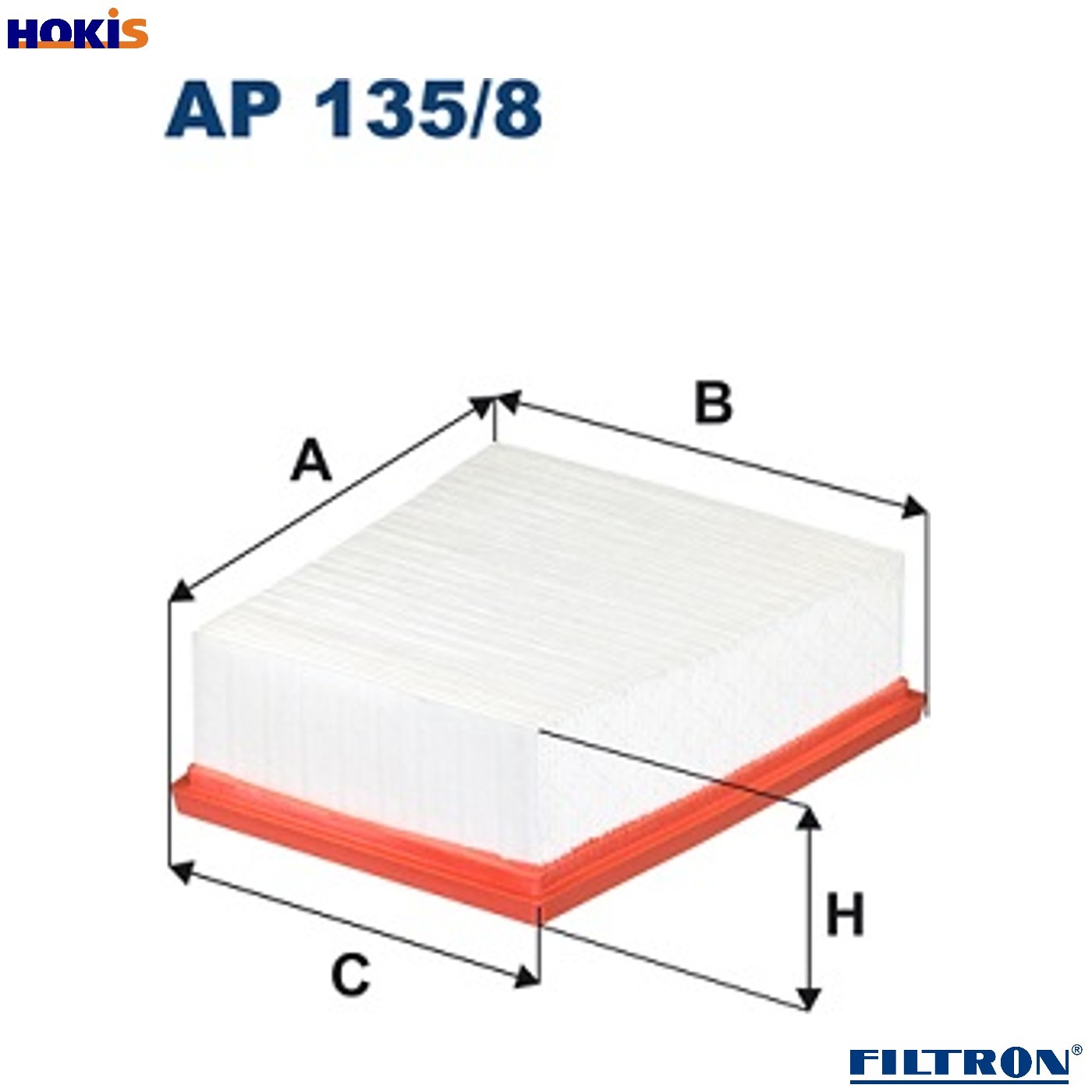 4x ✅Fits FILTRON FILTRY AP 135/8 AIR FILTER ⭐UK Seller⭐ - Image 6