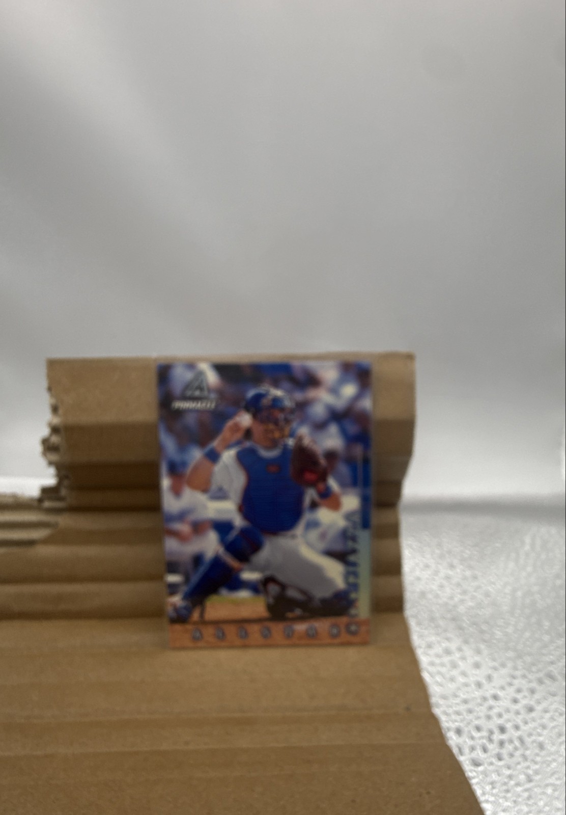 1998 Pinnacle - Mike Piazza #7 Home Stats