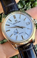 Grand Seiko Elegance SkyFlake Blue Dial Stainless 40mm Automatic Watch SBGA407