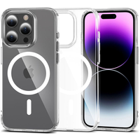 Tech-Protect Flexair Hybrid Magsafe HüLle FüR Iphone 15 Pro Max, Klar