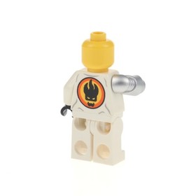 1X Lego Minifigure Agents Dr. Inferno Mechanical Arm Metallic 8970 AGT013A