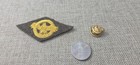 WWII Ruptured Duck Honorable Service Emblem & Lapel Pin Display Case Set — photo 3