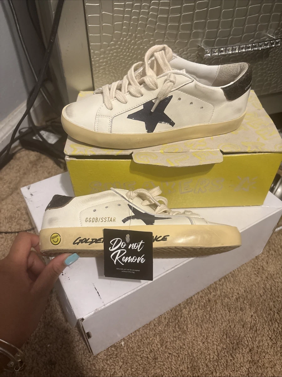 Golden Goose Superstar Blue White for sale | eBay