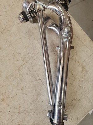 SCHWINN LIL STINGRAY TRICYCLE CHROME SPRINGER FRONT FORK HARD TO