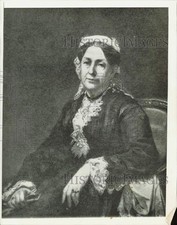 1936 Press Photo Artist's drawing of Louisa Adams in Washington - lra92926