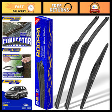3 Premium Wiper Blades For Honda Fit 2009-2020 - All-weather Performance