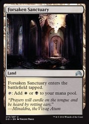 Forsaken Sanctuary 273 Uncommon Shadows over Innistrad Magic: The Gathering