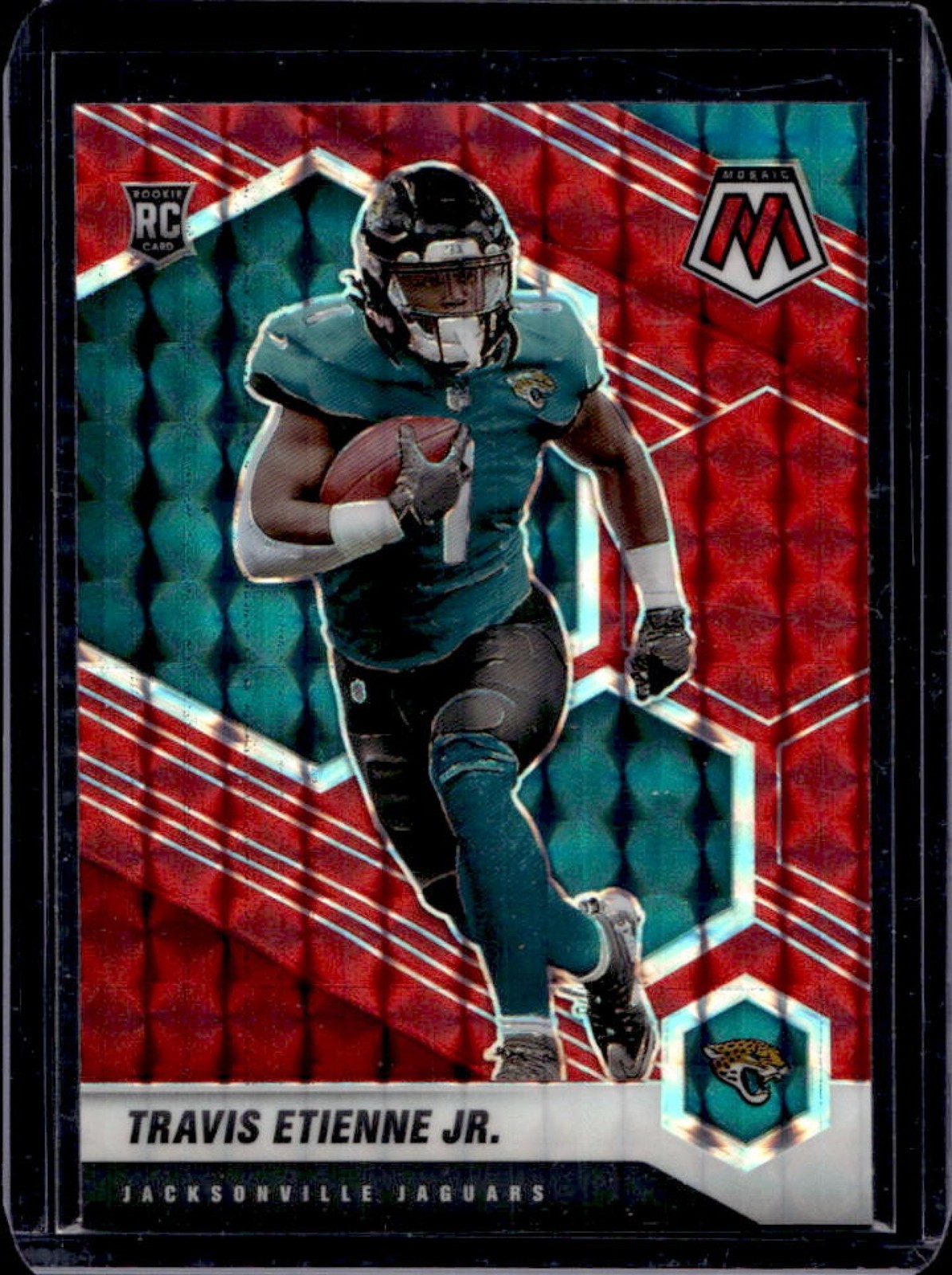 2021 Mosaic Travis Etienne Jr. RC Prizm Red Rookie #314 Jaguars