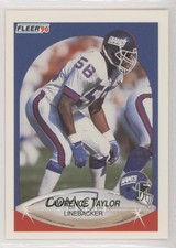 1990 Fleer Lawrence Taylor #77 HOF 2u3