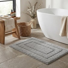 Non Slip Bath Mat Super Absorbent Microfiber Bathroom Rug Soft Plush Washable