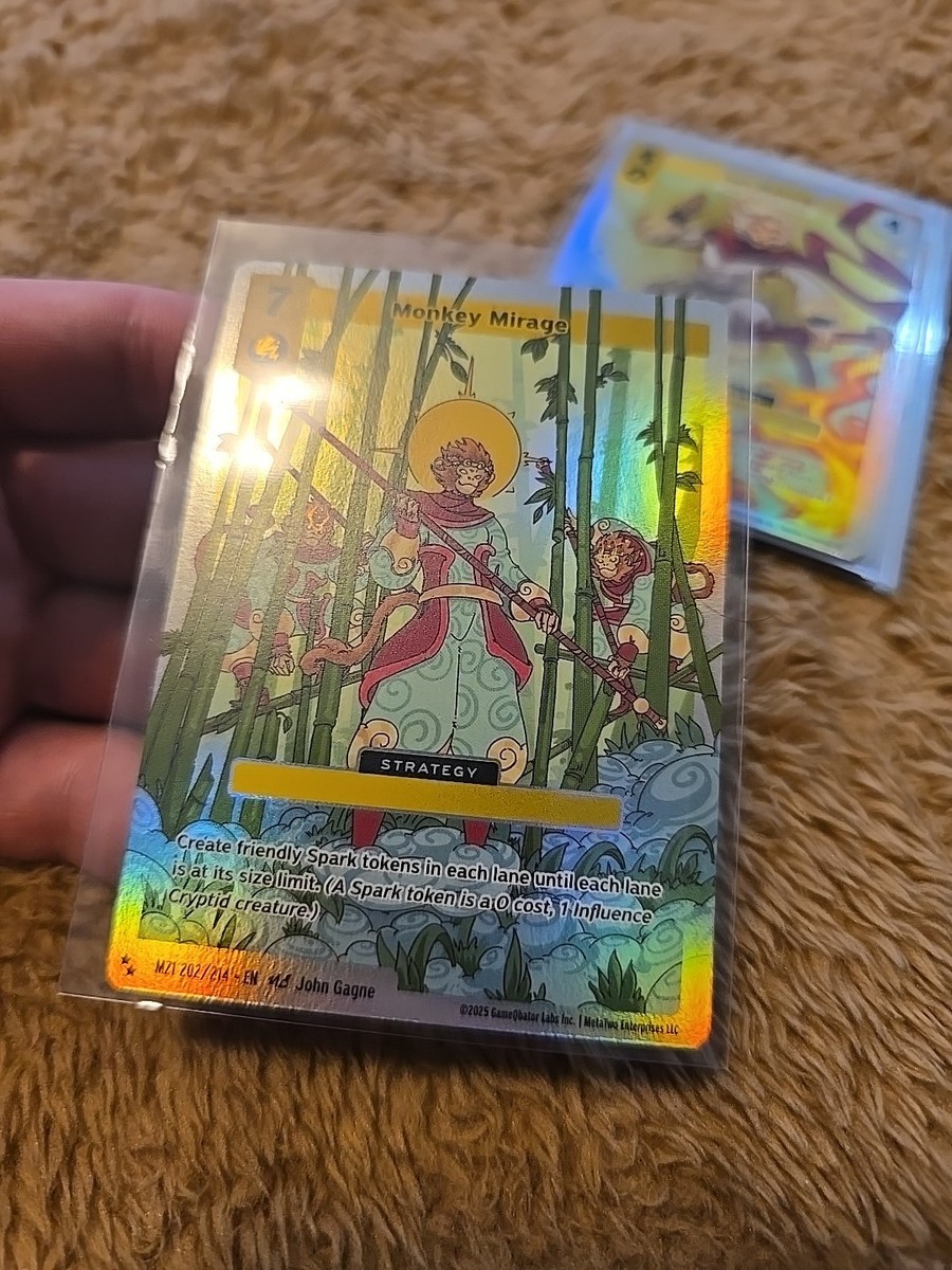 Metazoo Monkey Mirage Super Rare Holo Rare 2 Star Metatwo TCG