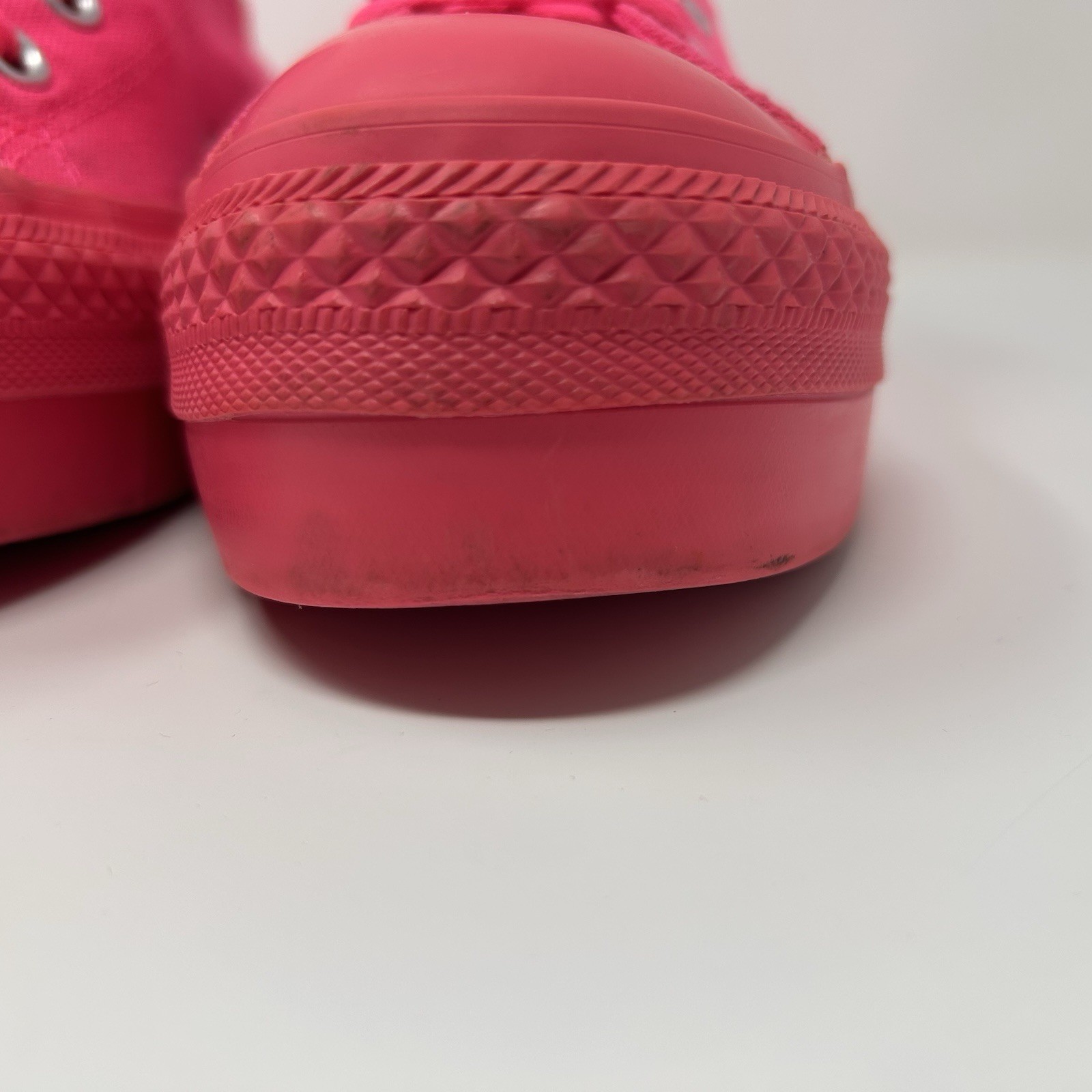 Converse Chuck Taylor All Star Women’s 10 Pink Lift OX Mono Platform Sneakers thumbnail 16