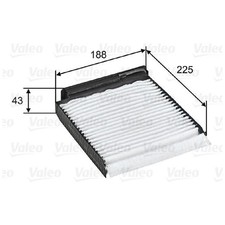 Innenraumfilter Pollenfilter für Dacia Duster HM HS Logan LS 2 FS MCV | 2457941