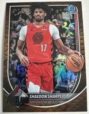 2025-2026 Bowman Basketball- Shaedon Sharpe  Reptilian Refractor 