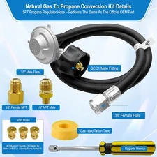 Natural Gas to Propane Conversion Kit for Weber Genesis & Spirit Grills
