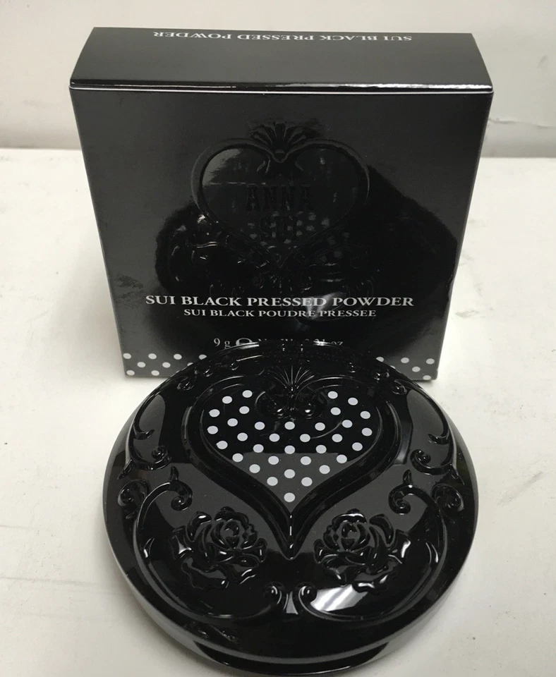 Polvo facial prensado ANNA SUI color base nuevo en caja hecho en Japón Foto 2 de 3