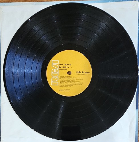 Elvis Presley – His Hand In Mine, 1976 RCA – Vinyl Record LP, ANL1-3925 - Imagen 4 de 4