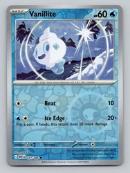 Vanillite 027/086 White Flare Reverse Holo