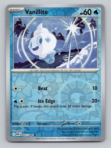 Vanillite 027/086 White Flare Reverse Holo