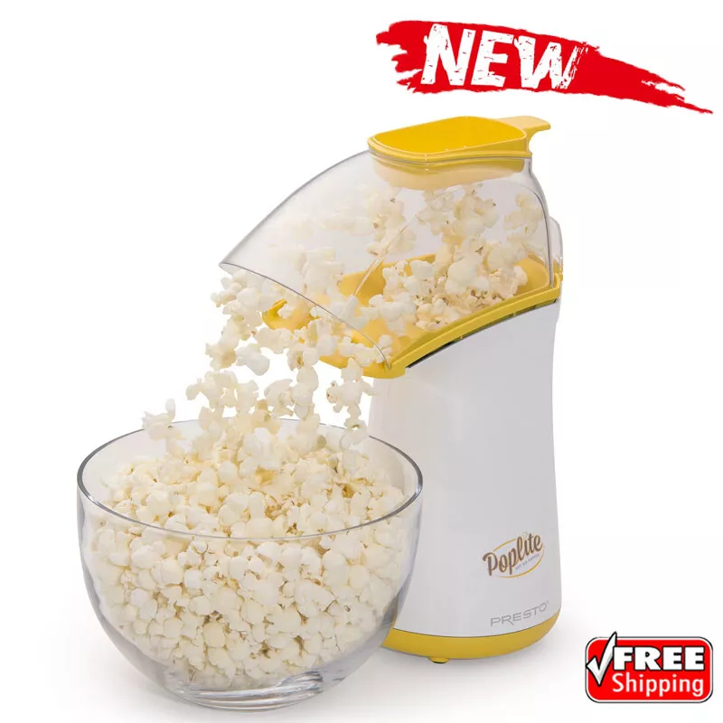 Electric Hot Air Popcorn Popper Machines w/ Butter Melter Doubles Measuring  Cup