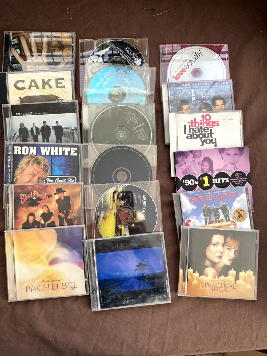 Lot 38 Pop Rock Alternative 90's 2000's Compact Discs CDs Mixed