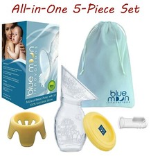Silicone Manual Breast Pump  Haakaa Equivalent  Stand, Lid, Bag,Toothbrush Set