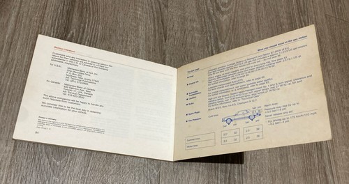 MERCEDES-BENZ W107 R107 380SL 380SLC 1981 OEM OWNER OWNER'S OPERATOR MANUAL BOOK - Picture 4 of 7
