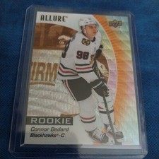 2023-24 Upper Deck Allure - Rookies Orange Slice #102 Connor Bedard (RC)