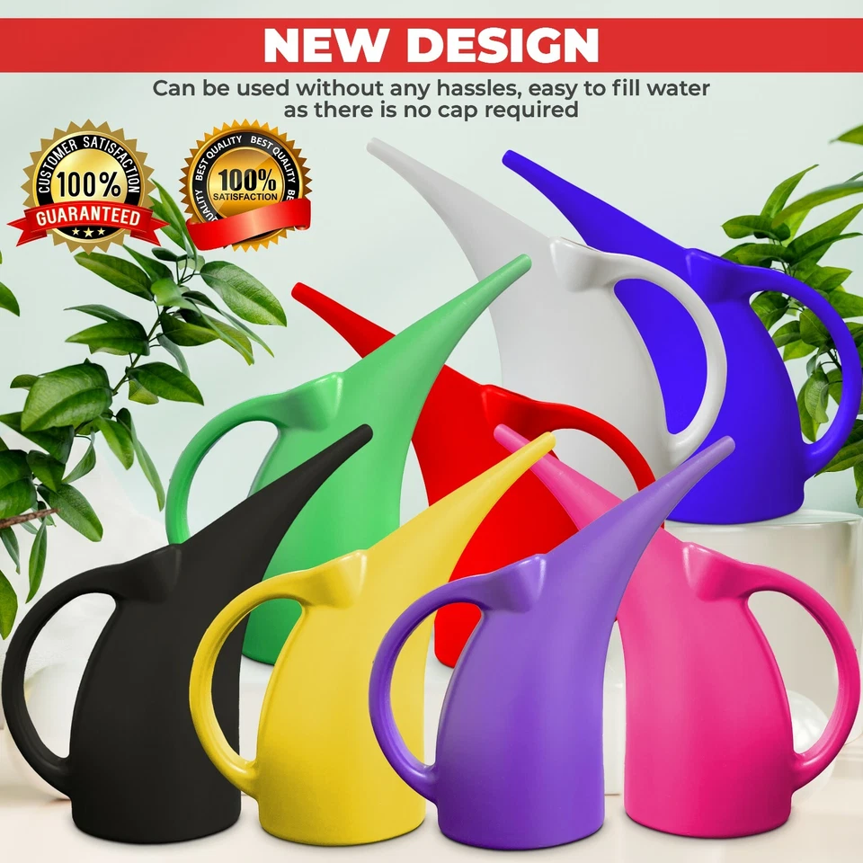 Regadera 1/2 galón - Plantas de interior/exterior - Caño largo - Color de elección   Foto 4 de 4