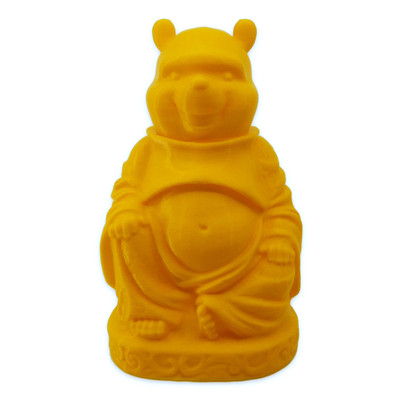 Winnie the Pooh Bear Buddha | Yellow