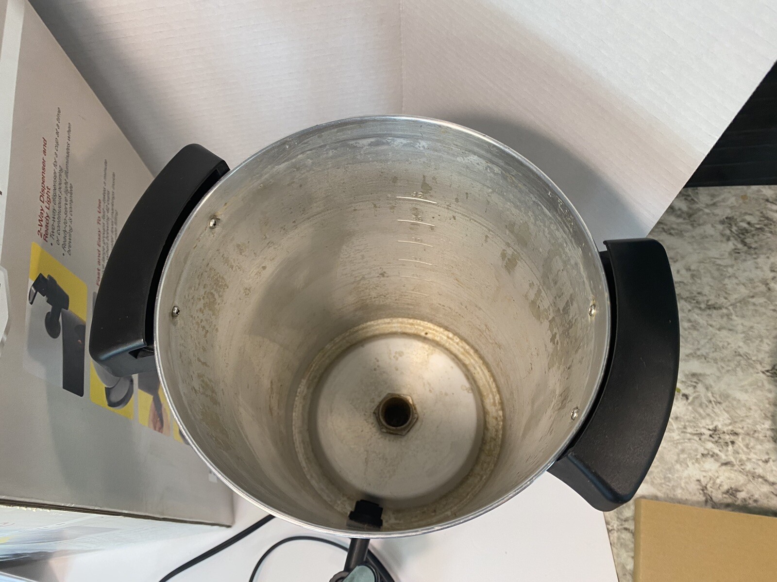 Hamilton Beach Coffee Urn Pot Server Dispenser 1242 Cups 40515R Tested