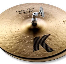 Zildjian 14" K Custom DARK Hi Hats PAIR - MINT !