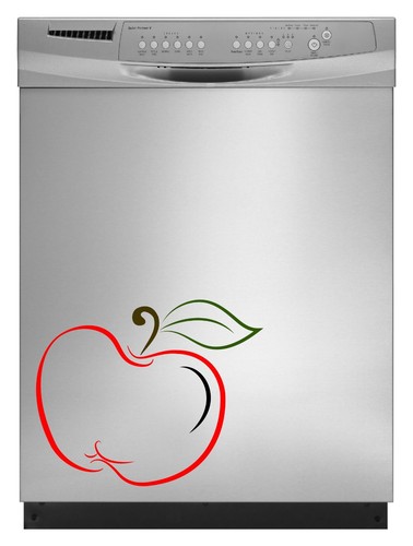 Bauernhof Apfel Aufkleber Sticker für Geschirrspüler Kühlschrank Waschmaschine Herd Schlafsaal
